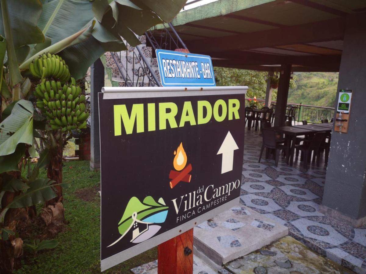 סנטה רוזה דה כבאל Finca Campestre Villa Del Campo מראה חיצוני תמונה
