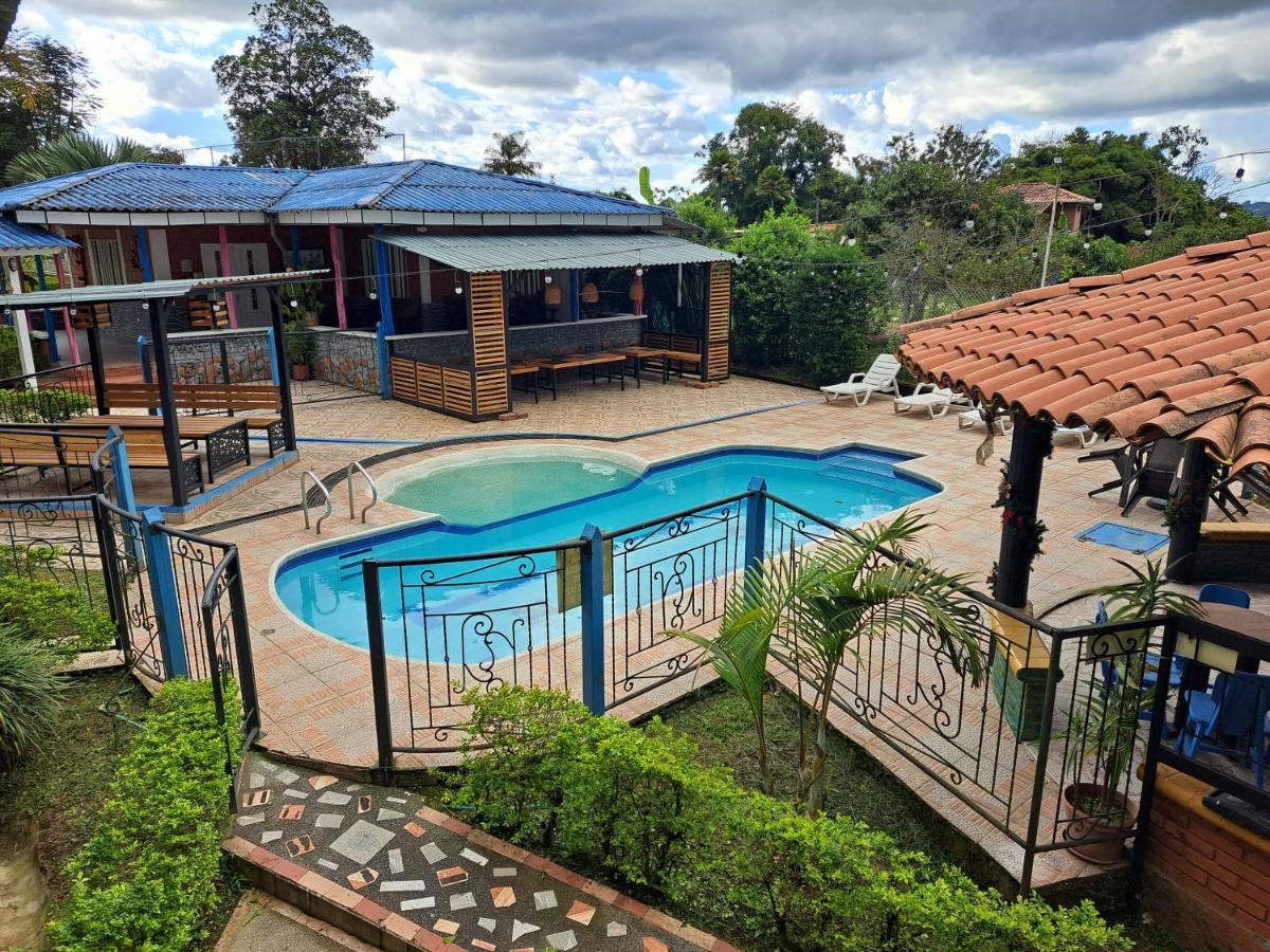 סנטה רוזה דה כבאל Finca Campestre Villa Del Campo מראה חיצוני תמונה