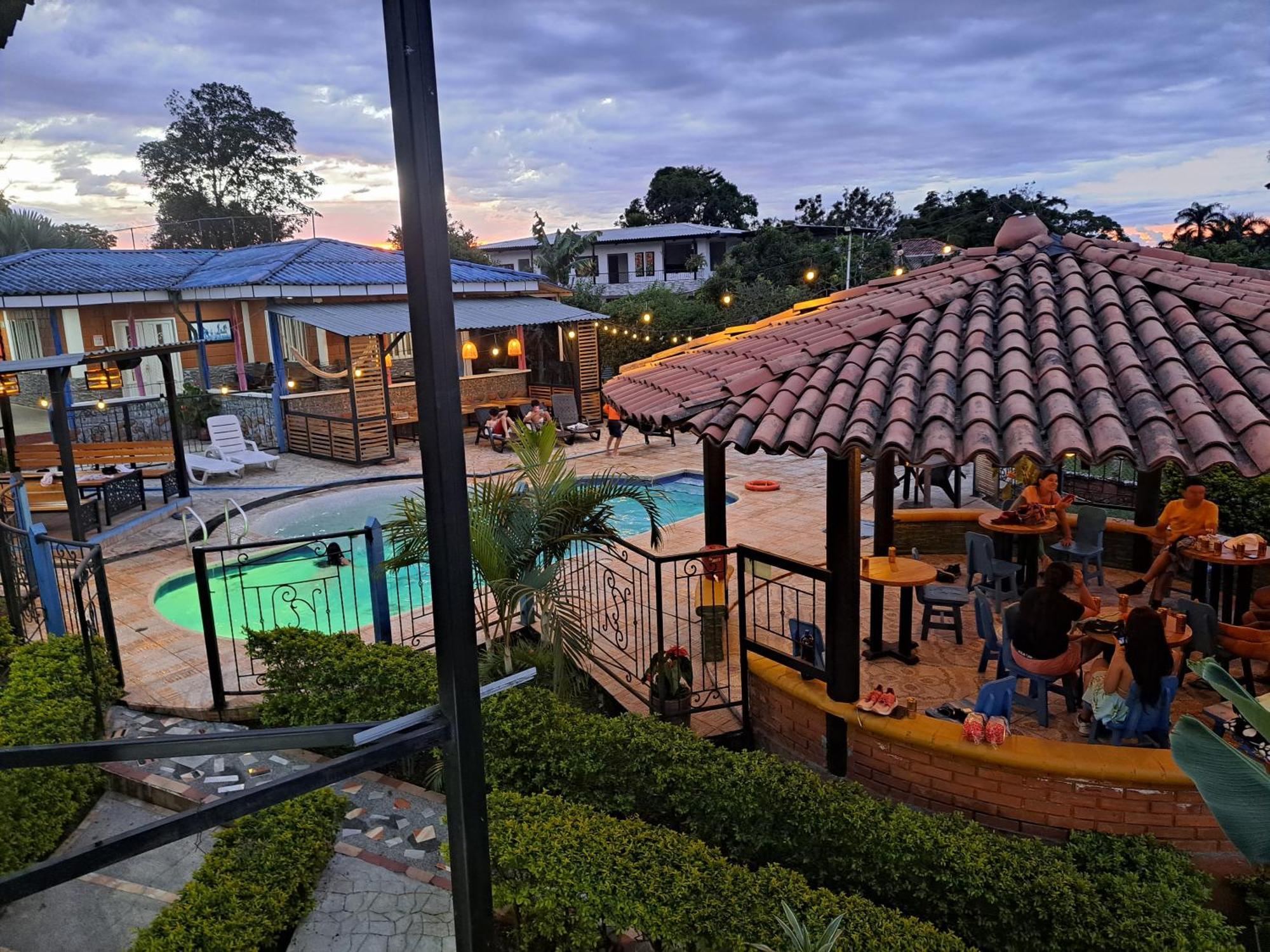 סנטה רוזה דה כבאל Finca Campestre Villa Del Campo מראה חיצוני תמונה